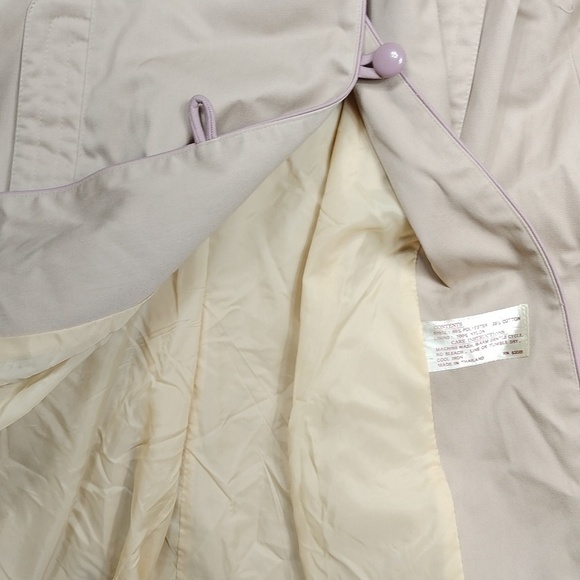 Uzzi women's trench coat size 11/12 - Picture 10 of 15